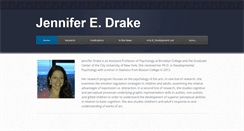 Desktop Screenshot of jenniferedrake.com